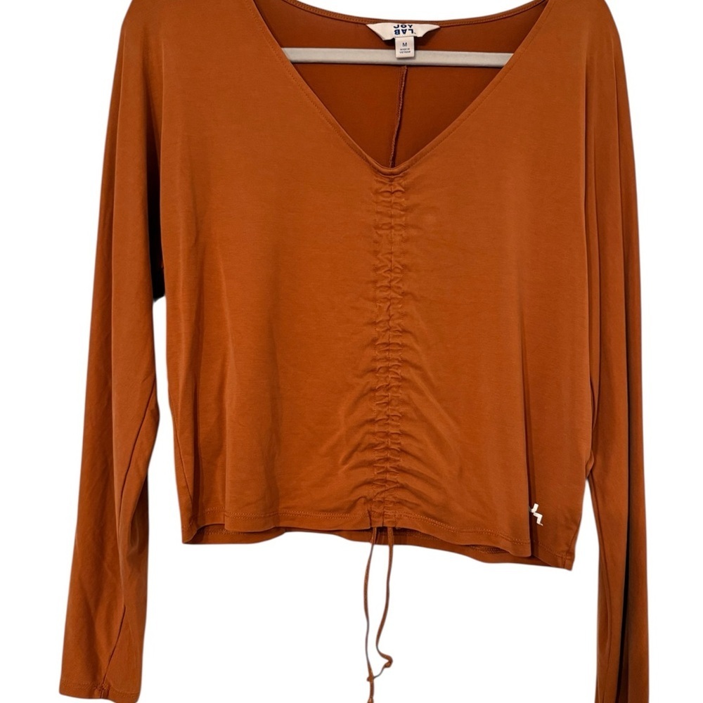JoyLab Rust Long Sleeve Top - Picture 7 of 7